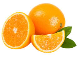 Orange en tranches